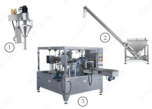 protein powder pouch filling machine