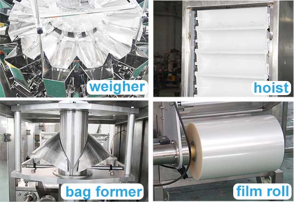 nitrogen packing machine for snacks