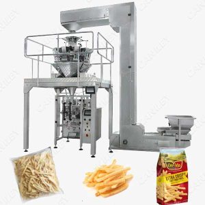 french fries packing machine