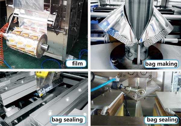 Multihead Frozen French Fries Packaging Machine