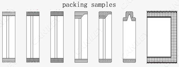 honey stick packing machine samples