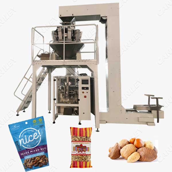 Mixed nuts packing machine