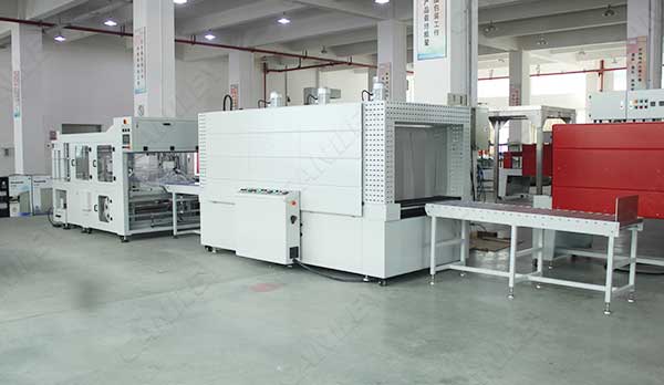 Window shrink wrap machine factory