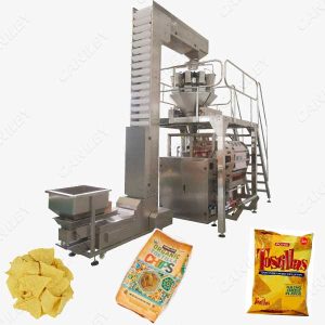 tortilla chips packing machine