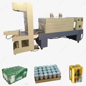 Cans shrink wrap machine