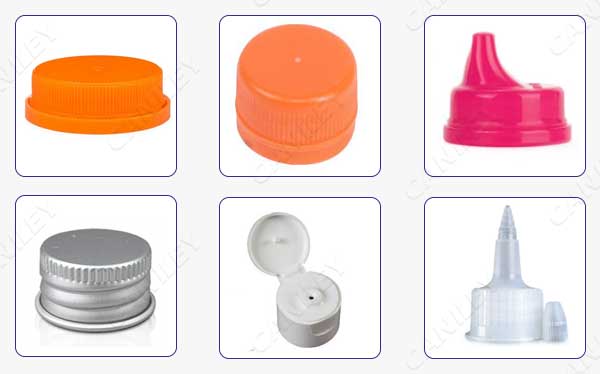 types of bottle cap