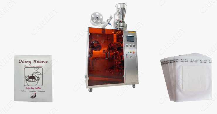 Drip coffee packing machine