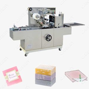 Soap wrapping machine