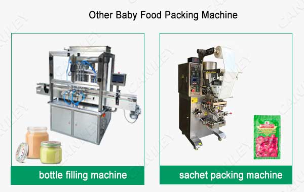 Baby food pouch filling machine