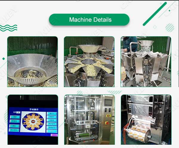 Food packing machine details