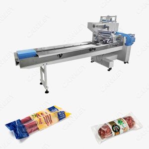 Hot dog packing machine