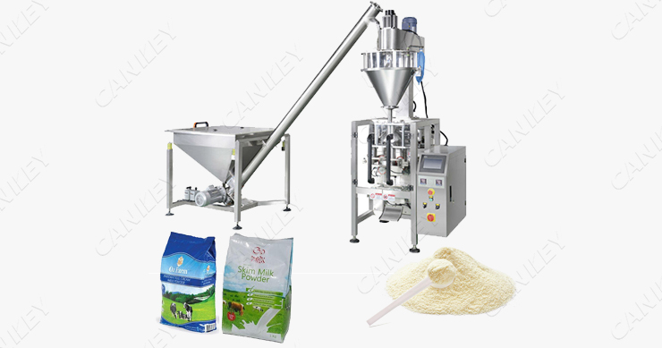 Automatic milk powder packing machine