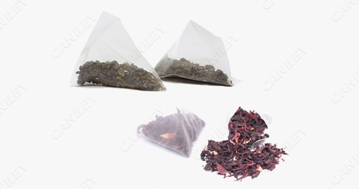 Triangle tea bag