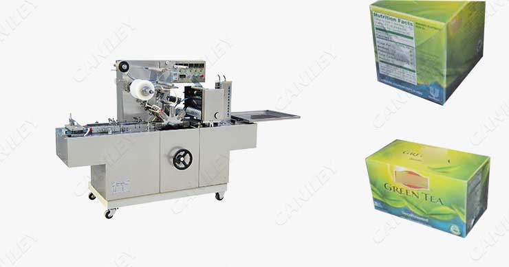 How do you wrap a tea box with cellophane? Some companies use manual work, and some companies use professional tea box wrapping machines.