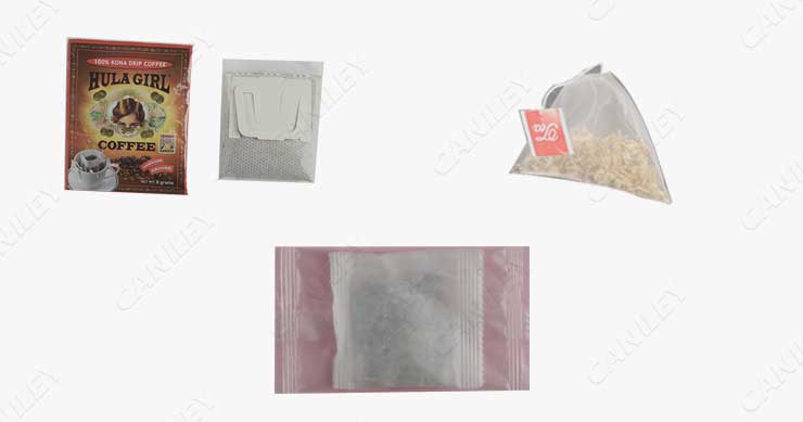 types of tea bag