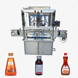 automatic syrup filling machine