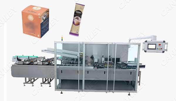 coffee bar cartoning machine