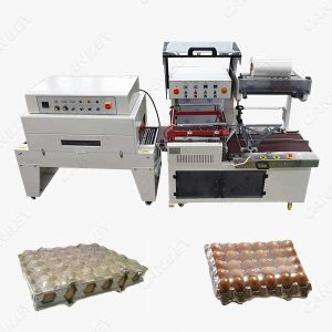 egg tray shrink wrapping machine
