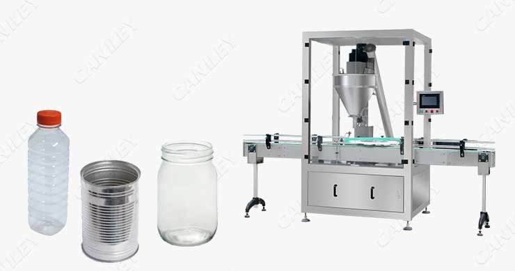 how does a powder filling machine work