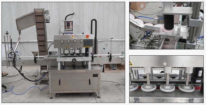 protein powder capping machine