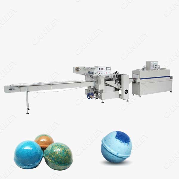 shrink wrapping machine for bath bomb