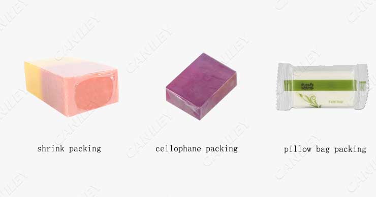 types of soap packaging