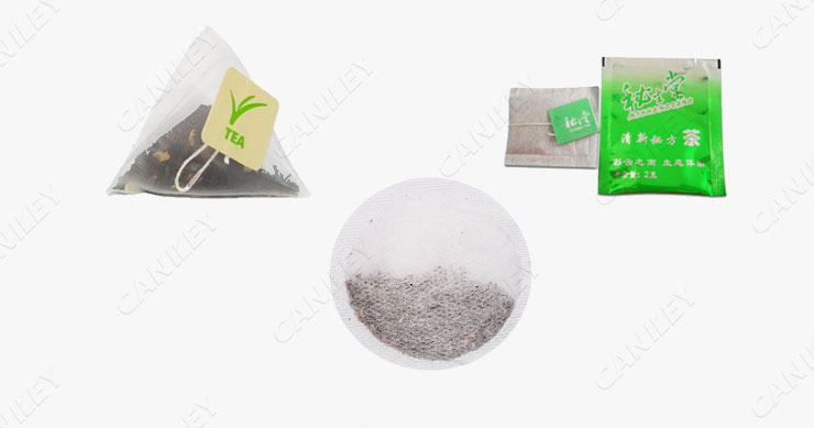 types of tea bag