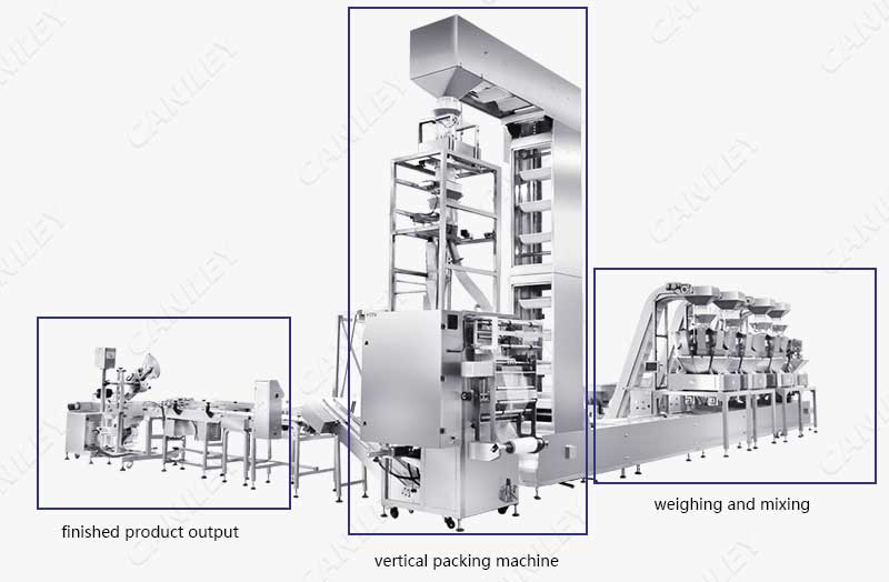 trail mix packaging machine