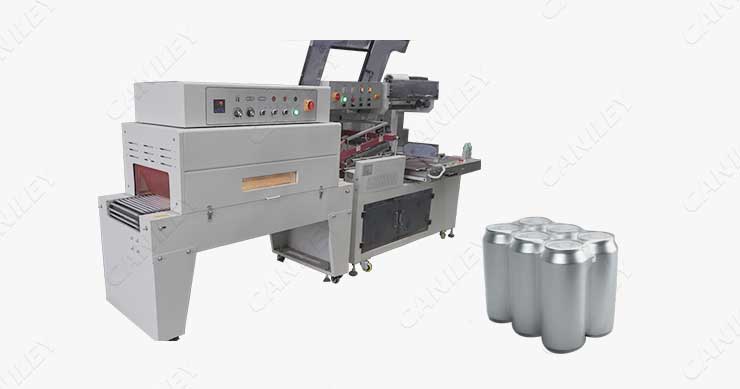 Automatic shrink wrapping machine