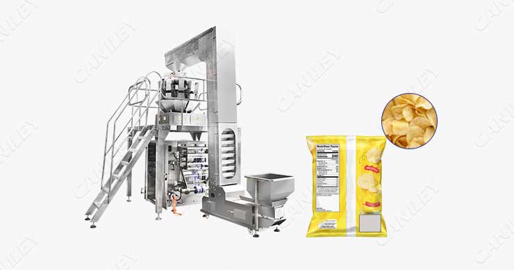 how to use automatic potato chips packing machine