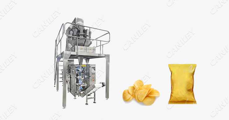 potato chips packing machine