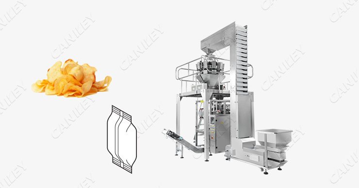 potato chips packing machine