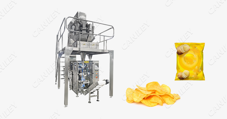 Potato Chips Packing Machine Video