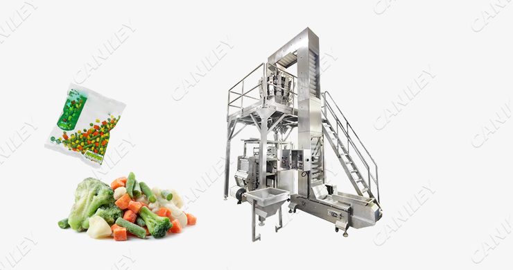 Frozen Vegetable Packaging Machine Sold to Russia