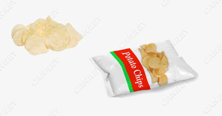 potato chips packaging